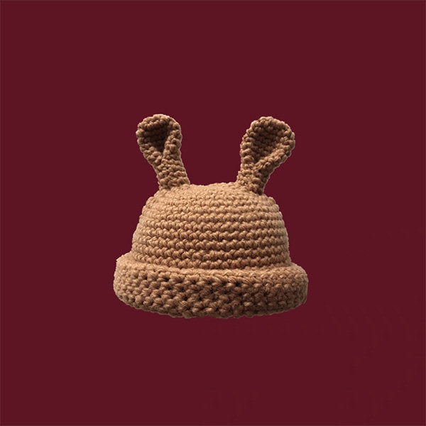 Bunny Ears Knit Hat