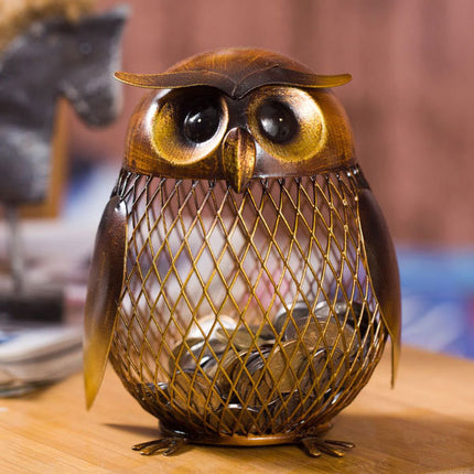 Owl Coin Bank