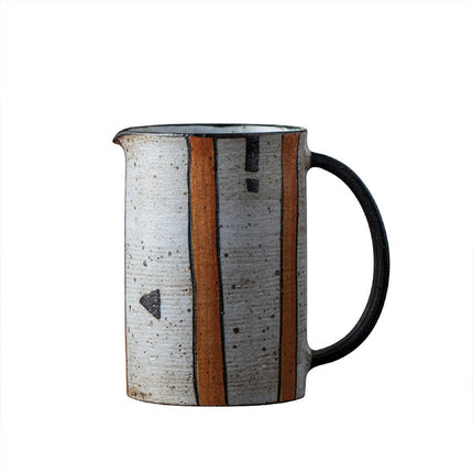 Handmade Striped Mug