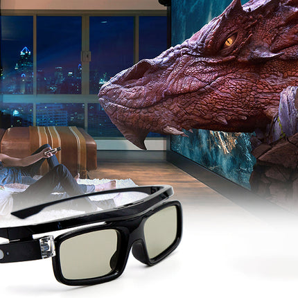 3D Glass for DLP 3D Projector UFO U50 P12 R19 DLP-Link Active Shutter