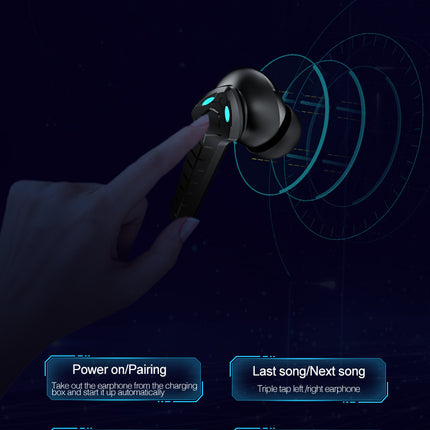 Wireless Gaming Headset TWS Bluetooth 5.1 Earbuds