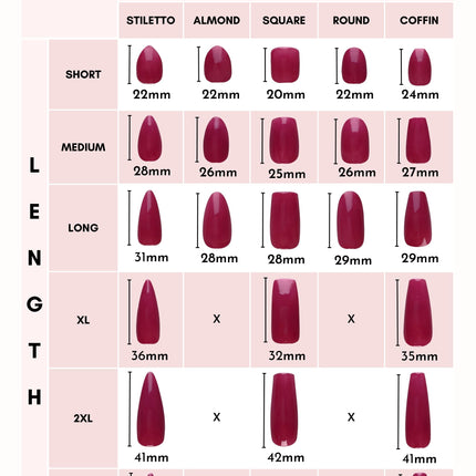 “Cloudy Sky”  Press On Nails Set