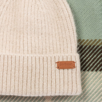 3812956 Barbour outdoor thermal women's knitted scarf & hat