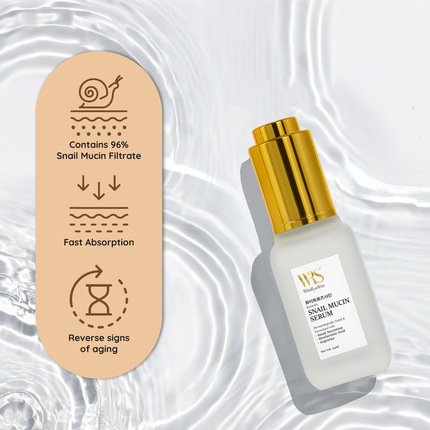 Whiteroseshine Korean Snail Mucin Serum (Pack of 2)