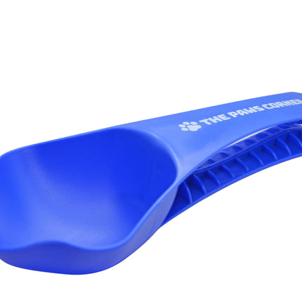 2in1 Paw-shaped Durable and Sturdy Pet Food Scoop/Clip (1 cup)