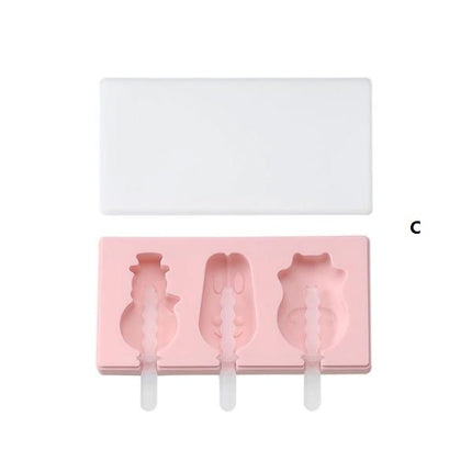 Cute Ice Cream Mould, With Lid