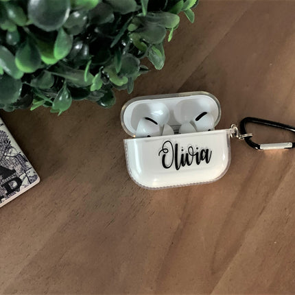Personalized Transparent Airpods Pro Case