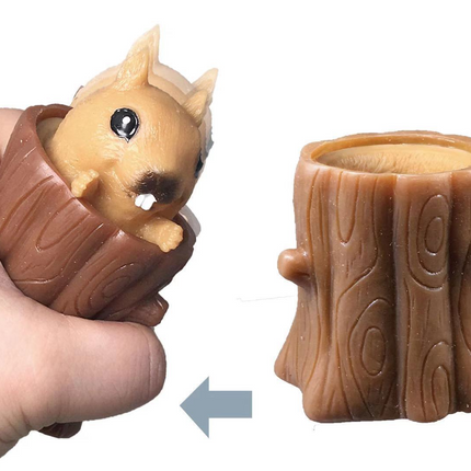 Squishy Funny Cute Animals Anti-stress Evil Squirrel