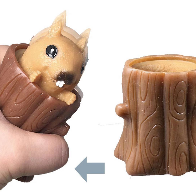 Squishy Funny Cute Animals Anti-stress Evil Squirrel