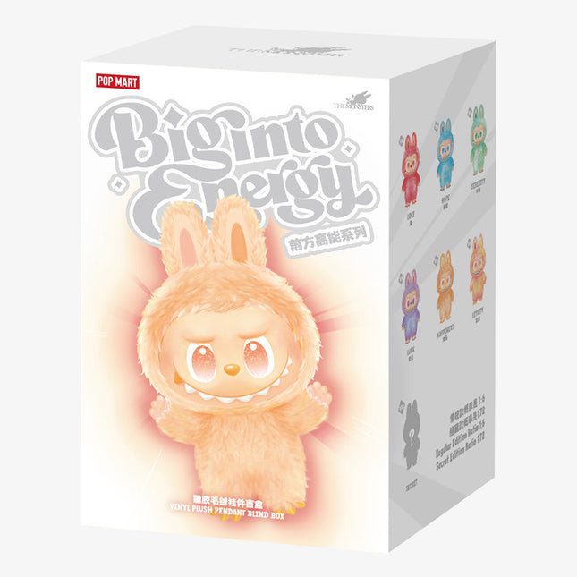 POPMART Labubu THE MONSTERS Big into Energy Series Vinyl Plush Pendant