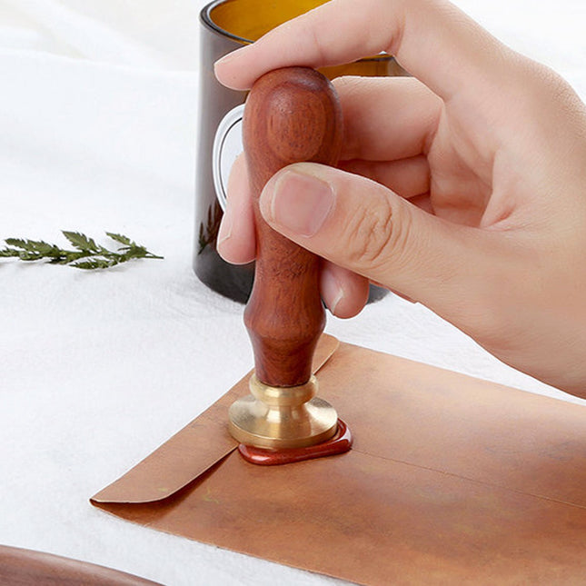 Sealing Wax Stamps Mermaid Tail Retro Wood Stamp Wax Seal