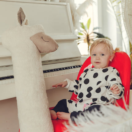 Giant Plush Toy Alpaca, beige