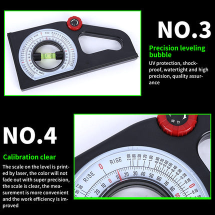 Slope Measuring Instrument Protractor Bevel Angle