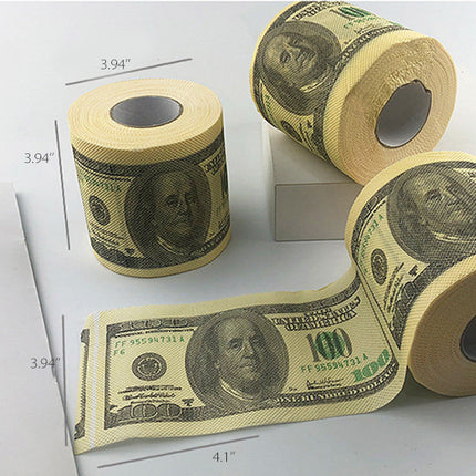 6 Rolls Banknote Toilet Paper Roll