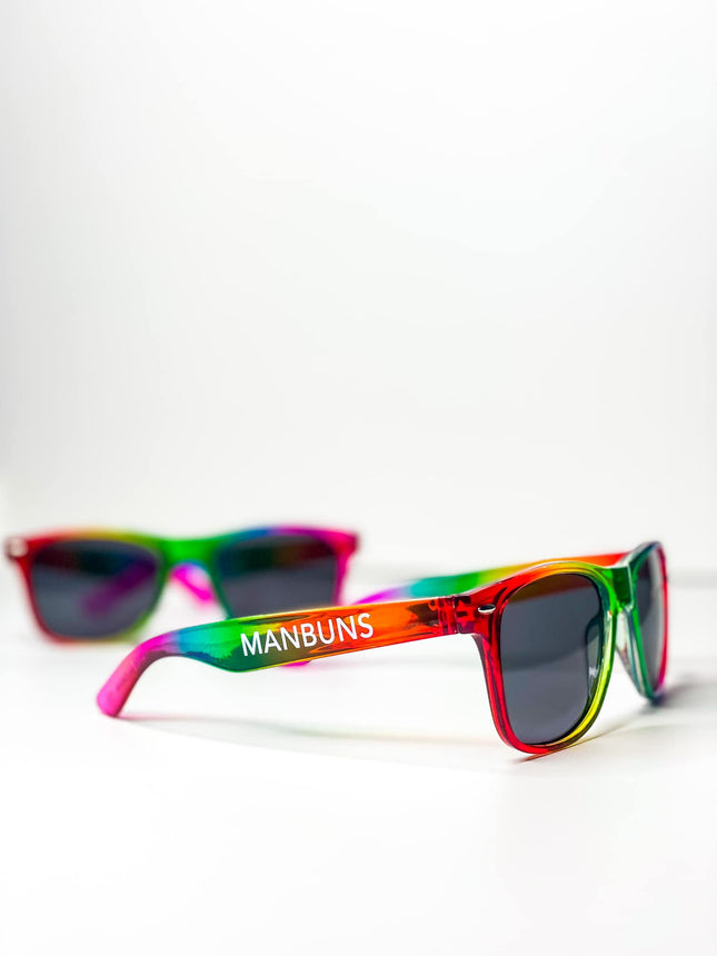 Unisex Pride 2023 Rainbow Risky Business Sunglasses - Pride Festival