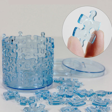Clear Puzzle Jar