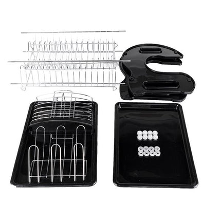 Multifunctional Dual Layers Bowls Dish Collection Shelf Dish Drainer