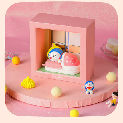 Action Figures Cartoon Bedside Lamp Doraemon Photo Frame Night Light