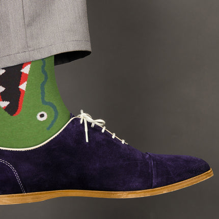Sick Socks – Crocodile – Down South Casual Dress Socks