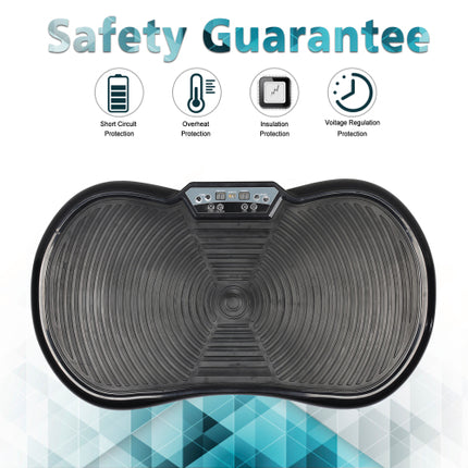 Vibration Plate Exercise Machine Dual Motor Oscillation