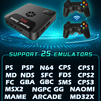 X5 Retro Video Game Consoles TV Box Magic Box Built in 9000 3D Games