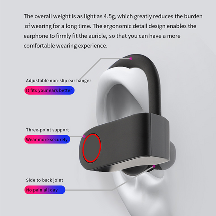 True wireless earbuds sport bluetooth 5.0 wireless earphone