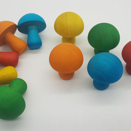 QToys Australia Color mushroom set of 10