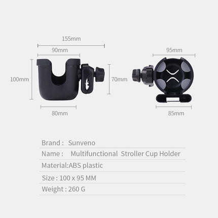 Universal Stroller Cup Holder