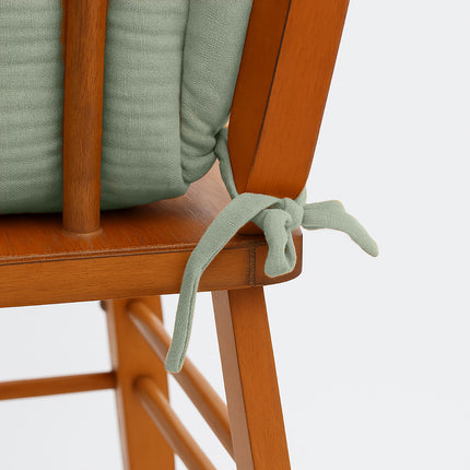 Cushion High Chair in Organic Cotton - Green