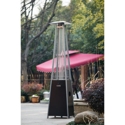 Quartz Glass Tube Patio Heater Visual Flame Heater