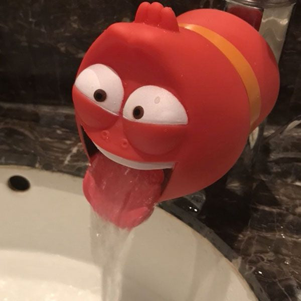 Larva Cartoon Kid Faucet Extender