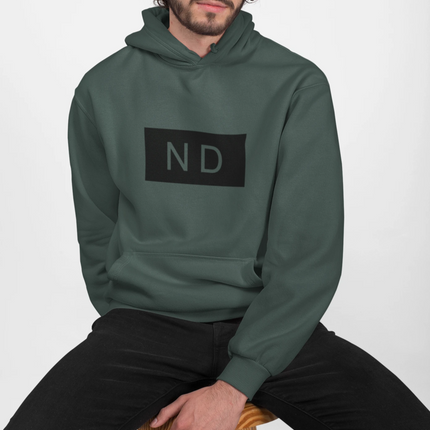 Mens Street Style ND Hooded Sweatshirt