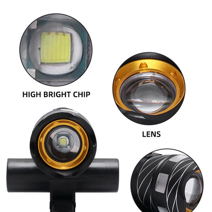 LED Bicycle Light 20000LM Racing Bike Front Headlight