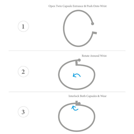 Wynne Capsule Midi Geometric Silver Bangle