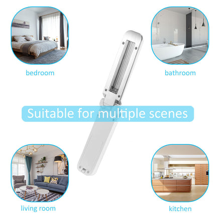 Portable UV disinfection stick folding handheld sterilizing lamp