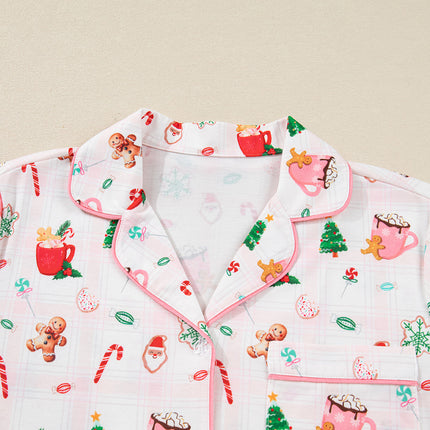 Christmas Holiday Shirt and Pants Pajama Set