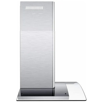 30" Wall Mount Range Hood 450CFM Tempered Glass Vented 3-Speed Fan
