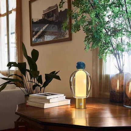 Dimmable Portable Cute Whimsy Eclectic Modern Table Lamp - Easy Peasy