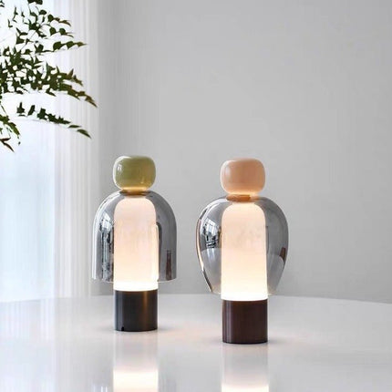 Dimmable Portable Cute Whimsy Eclectic Modern Table Lamp - Easy Peasy