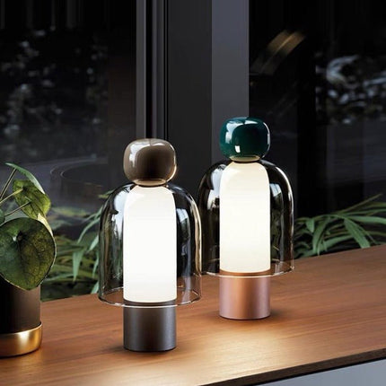 Dimmable Portable Cute Whimsy Eclectic Modern Table Lamp - Easy Peasy