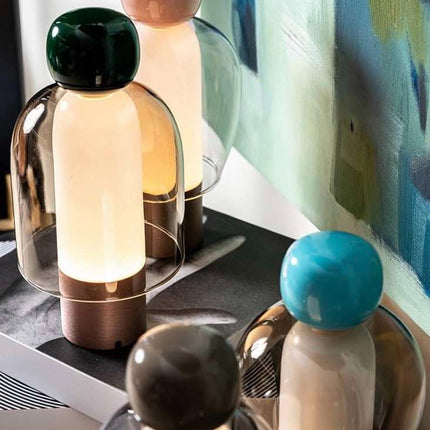 Dimmable Portable Cute Whimsy Eclectic Modern Table Lamp - Easy Peasy