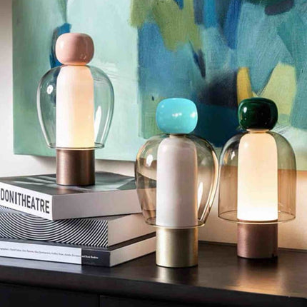 Dimmable Portable Cute Whimsy Eclectic Modern Table Lamp - Easy Peasy