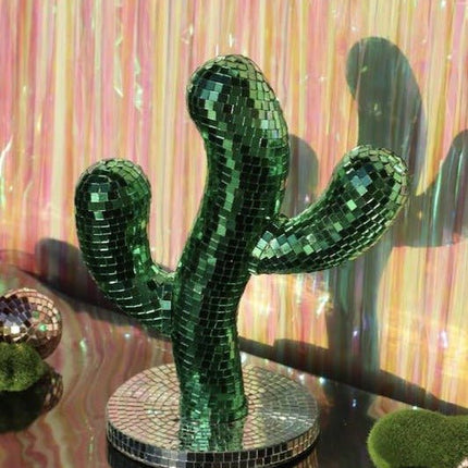 Disco Dancing Cactus, Whimsical Dopamine Decor, Quirky Decorative Obje
