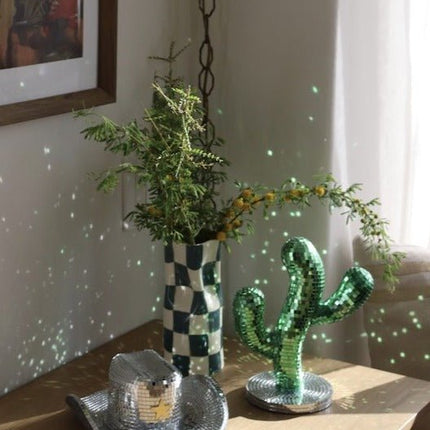 Disco Dancing Cactus, Whimsical Dopamine Decor, Quirky Decorative Obje