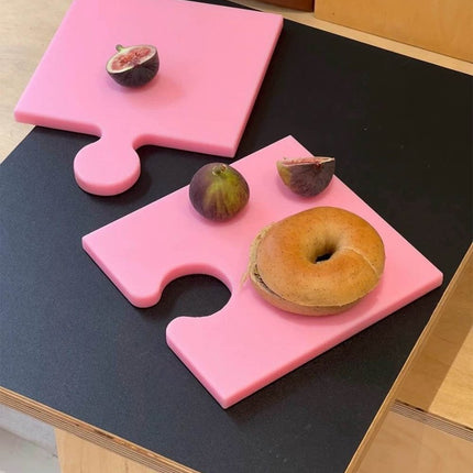 Dopamine Puzzle Cutting Board, Detachable Mould-Proof Serving Board