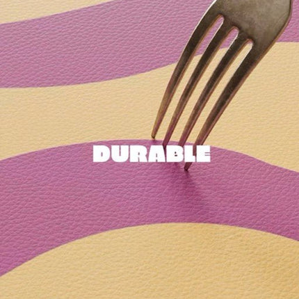 Dopamine Ripple Placemat Set of 4 Pcs for Whimsical Table Setting