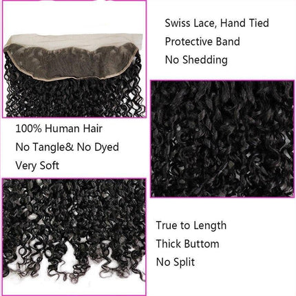 Beumax Double Drawn 12A Grade Pixie Curl BUNDLES with CLOSURES &