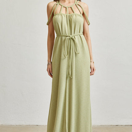 Biya Braided Maxi Dress