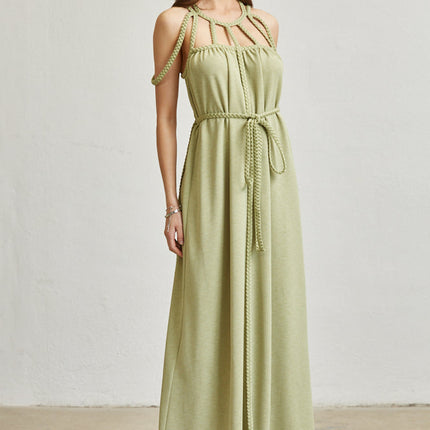Biya Braided Maxi Dress