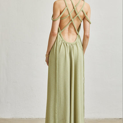 Biya Braided Maxi Dress
